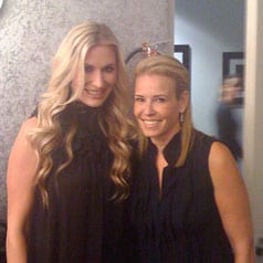Holly Williams recently visited E’s Chelsea Lately (pictured here with host Chelsea Handler). She will also perform, interview and sign autographs tomorrow (6/3) at 1:30 PM at the Country Music Hall of Fame, followed by her Grand Ole Opry debut that night.