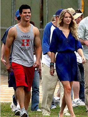Swift has been photographed in several scenes alongside Taylor Lautner, who starred in the blockbuster Twilight.
