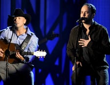 Kenny Chesney and Dave Matthews