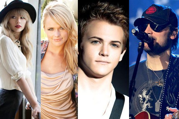 Eric Church is the leading nominee with seven nods, followed by Taylor Swift, Miranda Lambert and Hunter Hayes with 