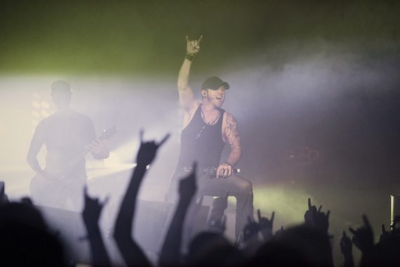 Brantley Gilbert performs to a sold-out crowd in Morgantown, W. Va. Photo: Justin Nolan Key