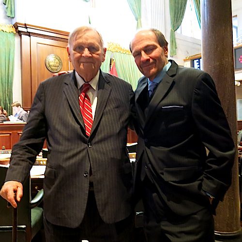 Pictured (L-R): Senator Douglas Henry and Bobby Braddock