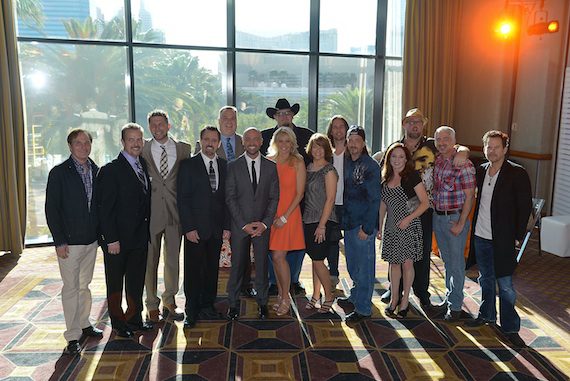Personality Award winners pose at the 48th Annual Academy Of Country Music Awards ACM Radio Awards Reception at MGM Grand on April 6, 2013 in Las Vegas, Nevada.  