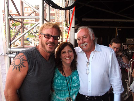 Pictured (L-R): Phil Vassar, CMA SVP of Marketing and Communications Sheri Warnke and CMA CEO Steve Moore.