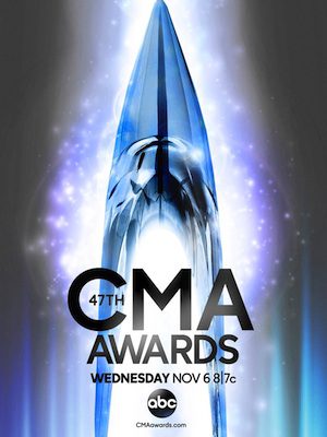 Logo for "The 47th Annual CMA Awards"