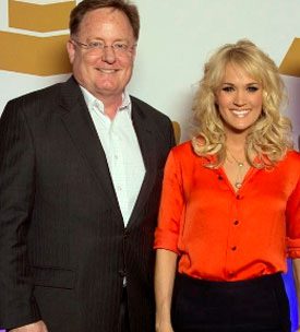 Gary Overton and Carrie Underwood