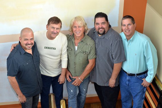 Pictured (L-R): Swat Music Group/Busy At Play Publishing’s Johnny Garcia, SESAC’s John Mullins, SESAC’s Tim Fink and Swat Music Group’s Jamin Swantner. Photo: Peyton Hoge