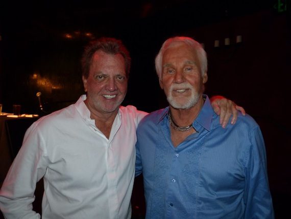 Pictured (L-R): Gerry House and Kenny Rogers
