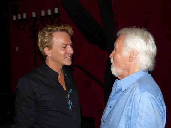 Pictured (L-R): Red Light Management's Fletcher Foster and Kenny Rogers