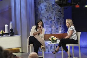 Mandisa and Katie Couric