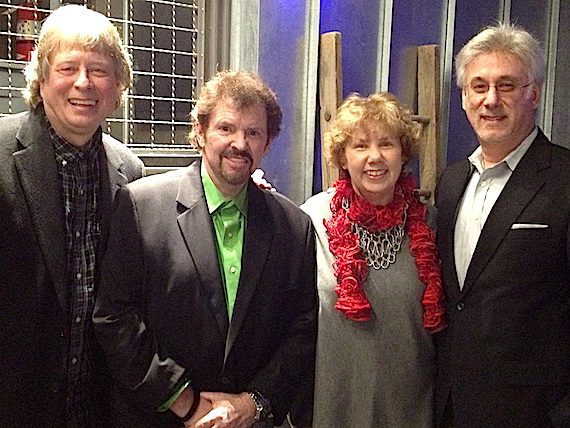 Pictured (L-R): Ed Salamon, Jeff Cook, Pam Green and Charlie Cook