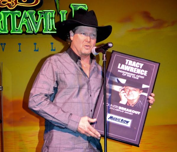 Independent Artist of the Year Tracy Lawrence.