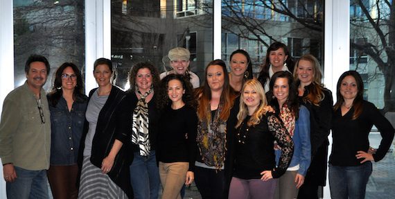 Pictured (L-R, front row): HoriPro's Butch Baker, ASCAP's LeAnn Phelan, SESAC's Shannan Hatch, Magic Mustang's Juli Griffith, Sherrie Austin, WMBA Events/Education co-chair Meredith Herberg-Waldron, CMT's Heather Dicus, WMBA Membership/Marketing co-chair Hannah Showmaker and WMBA Secretary Alison Toczylowski. (back row, l-r): WMBA Events/Education co-chair Rachel Mowl, WMBA President Raeanna Mowl, WMBA Membership/Marketing co-chair Trina Lloyd-Weidner and WMBA Vice President Makayla Telfer.