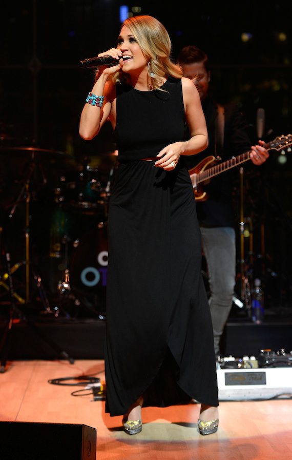 Underwood performs during the TIME 100 Gala.