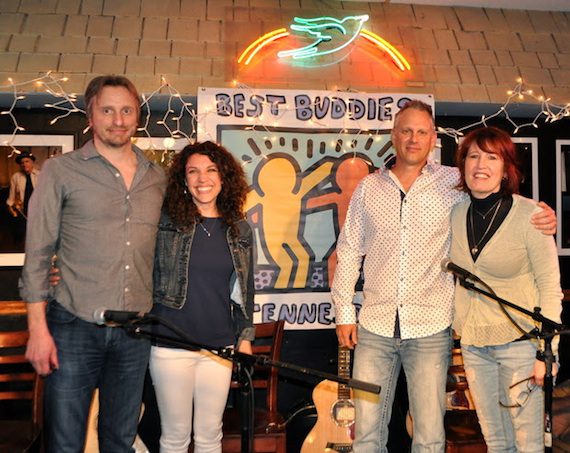  Pictured (L-R): Dave Berg, Georgia Middleman, Philip Coleman and Annie Tate. Photo by ASCAP's Alison Toczylowski. 