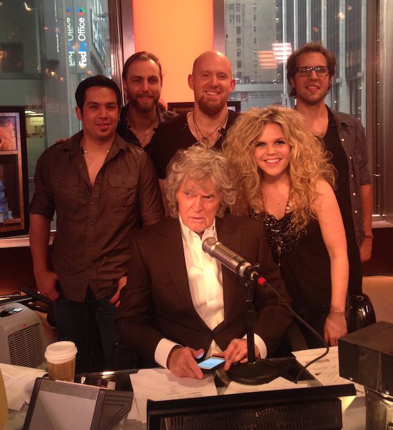Pictured (L-R): NSATD's Miguel Cancino, Joel Dormer, James Bavendam, Natalie Stovall, Zach Morse, and seated below: host Don Imus