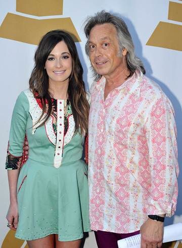 Pictured (L-R): GRAMMY-winning artists Kacey Musgraves and Jim Lauderdale. Photo: Frederick Breedon.