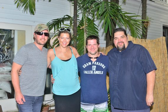 Pictured (left to right): Lance Miller, SESAC’s Shannan Hatch, Rob Hatch & SESAC’s Tim Fink.