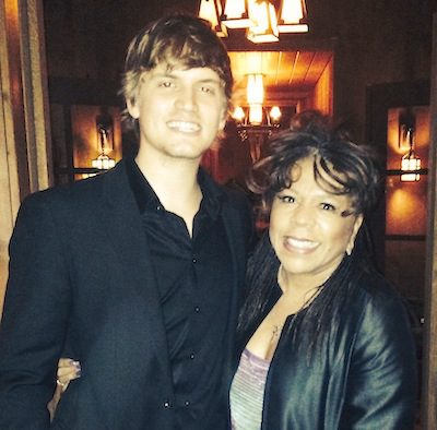 Pictured (L-R): Levi Hummon and Valerie Simpson