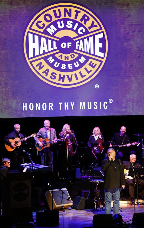 Gene Watson performs at the 2014 Country Music Hall of Fame Induction Ceremony. Photo: Donn Jones