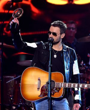 Eric Church accepts Album of the Year honors for 'The Outsiders.'