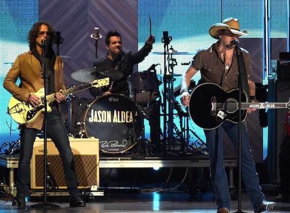 Chris Cornell and Jason Aldean kick off the CMT Artists of the Year.