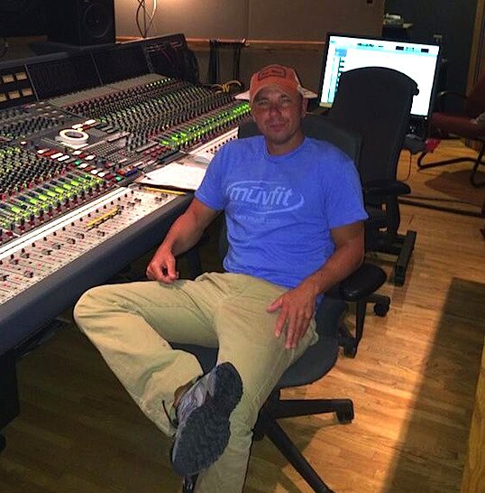 Kenny Chesney in the Sound Emporium studio, working on his The Big Revival album.