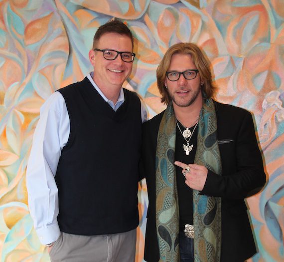Pictured (L-R): BMI’s Perry Howard and BMI songwriter Craig Wayne Boyd 