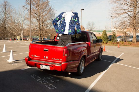 Little Jimmy Dickens' truck. Photo: Chris Hollo/Grand Ole Opry