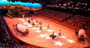 Opening weekend after The Dixie Stampede's $2.5 million renovation.