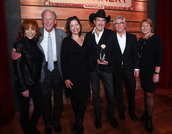 Kix Brooks is honored at City Winery by the Country Music Association.