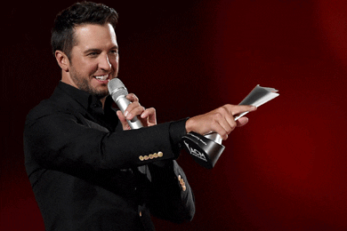 Luke Bryan wins Entertainer of the Year at this year's ACM Awards.