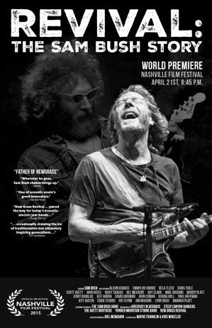 The Sam Bush documentary will world premiere at the NaFF.