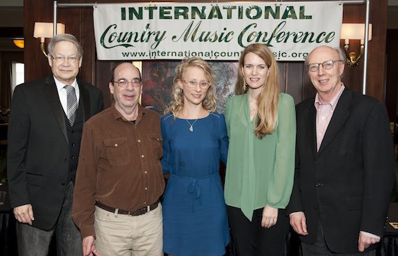 Pictured (L-R): James Akenson, Barry Mazor, Jewly Hight, Bevel Dunkerley (Senior Editor, Rolling Stone Country) and Don Cusic.