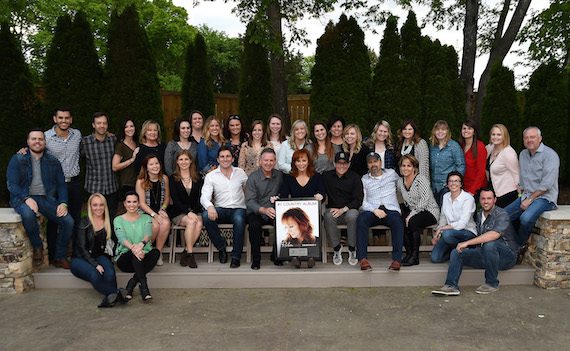 Members of the Big Machine Label Group staff attended the special performance to help celebrate Reba’s second consecutive week with the No. 1 Country album.