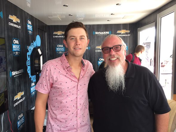 Pictured (L-R):  Scotty McCreery, John Marks