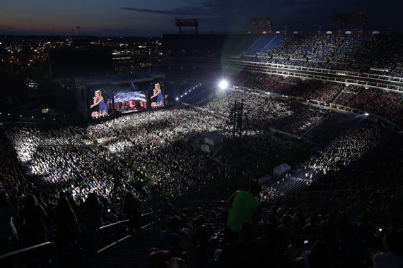CMA Music Festival has set a new attendance record with 87,680 fans attending the event daily. Tickets to the 2016 Nightly Concerts at LP Field go on sale to the public Friday, June 19. Photo: Dusty Draper/CMA