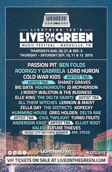live on the green