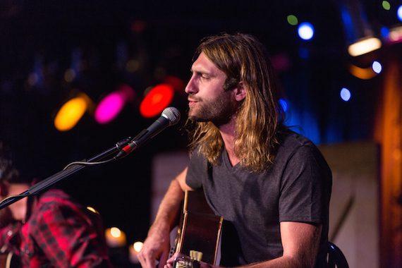 Ryan Hurd performs during the CMA Songwriters Series Thursday night at Joe's Bar in Chicago Photo Credit: Justin Harris / CMA