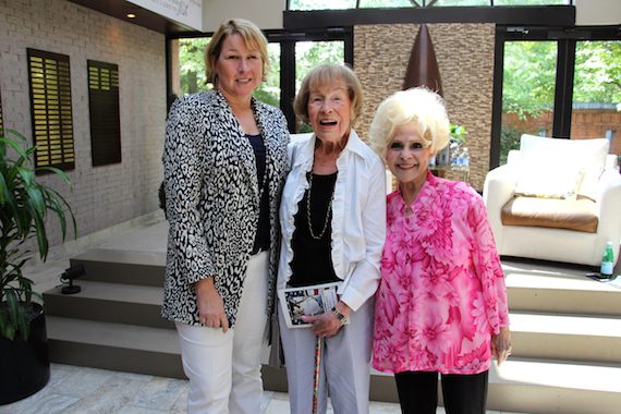 Pictured (L-R): CMA Chief Executive Officer Sarah Trahern, Country Music Hall of Fame member Jo Walker-Meador, and Country Music Hall of Fame member Brenda Lee at the CMA office Friday. Photo: Christian Bottorff / CMA