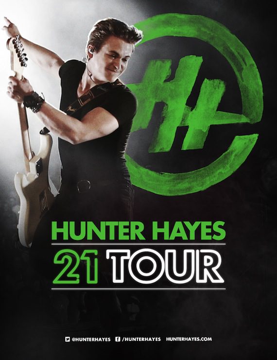 hunter hayes 2015 tour