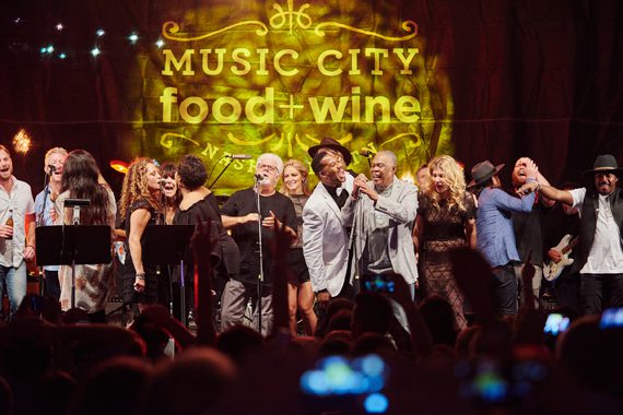 Food + Wine finale with Michael McDonald, Sam Moore, Jewel, Kings of Leon and many more.