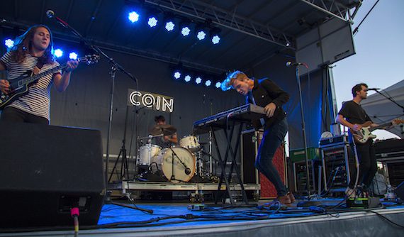 COIN3: Nashville’s BMI band COIN provides a synth-pop soundtrack to the sunset at the BMI stage at Loufest. The group’s debut self-titled release is out now. 