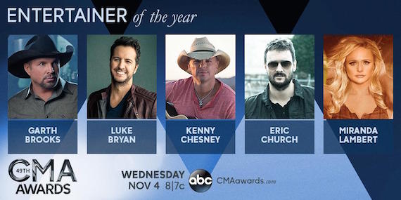 entertainer of the year nominees