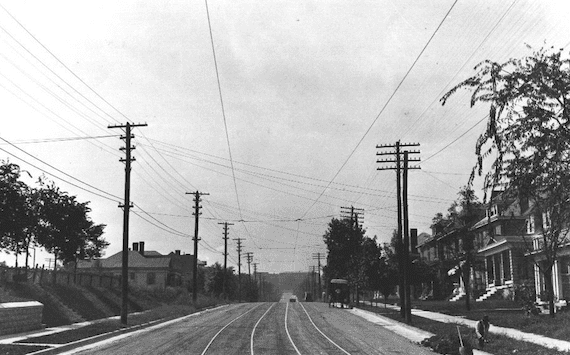 16th Ave. S. in 1910.  Photo:  MusicRowStories.com