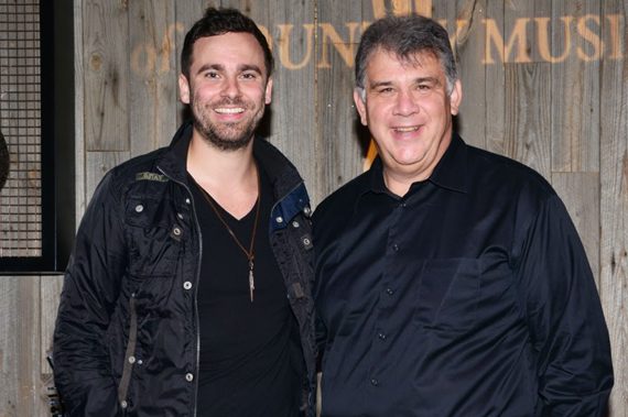Pictured (L-R): Jackson Michelson and ACM CEO Bob Romeo. Photo: Michel Bourquard/Courtesy of the ACM