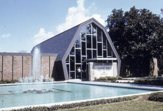 Country Music Hall of Fame in 1973. Photo: MusicRowStories.com