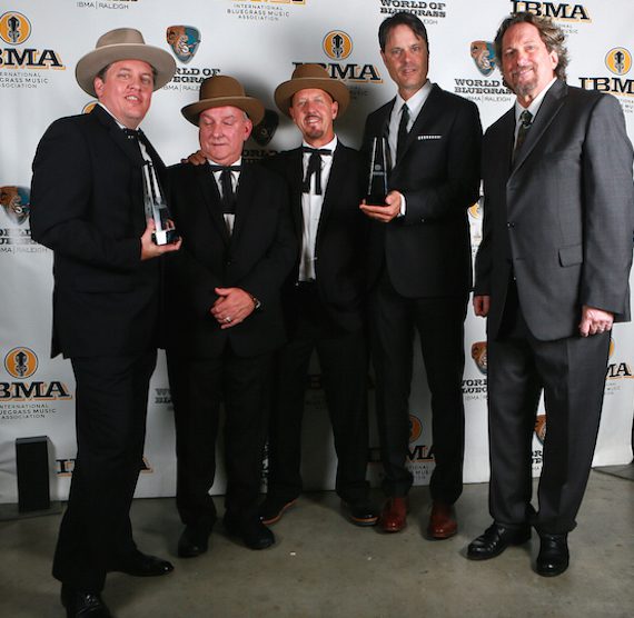 The Earls of Leicester at IBMA Awards in Raleigh, N.C. on Oct. 1, 2015. Photo: Dave Brainard