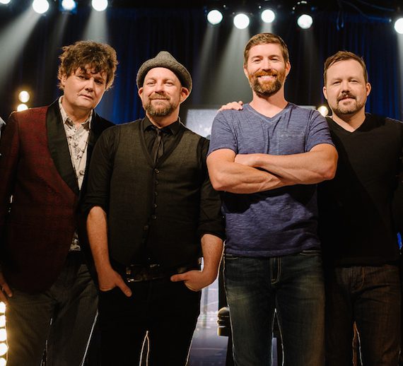 Pictured (L-R): Ron Sexsmith, Kristian Bush, Josh Turner, and Deric Ruttan will perform on the CMA Songwriters Series airing on CMT (Canada) Friday, Oct. 16. Photo: Brian B. Bettencourt / CMA