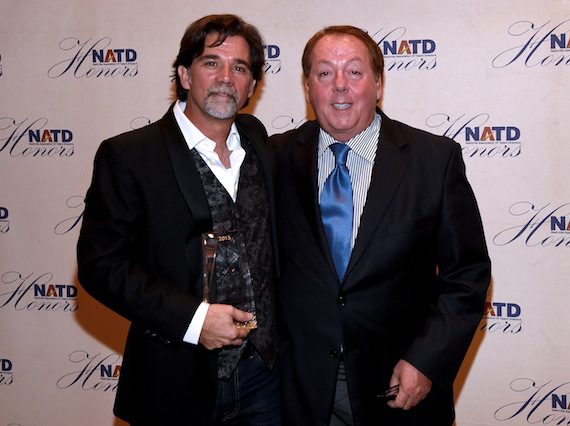Pictured (L-R) Senior Vice President at APA Nashville Steve Lassiter and President/CEO at APA Jim Gosnell. Photo: Rick Diamond/Getty Images for NATD